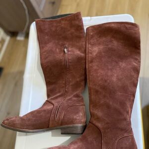 UGG Gracen Riding Brown Suede Boots